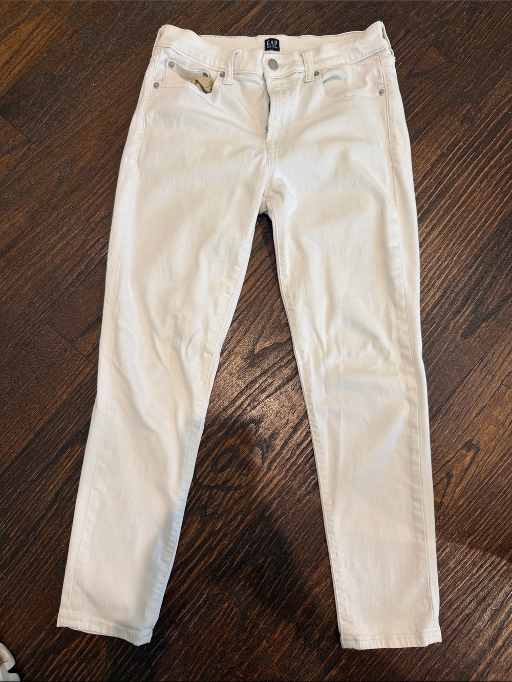 GAP Women's White Skinny Jeans